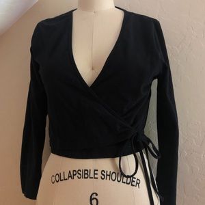 American apparel ballet wrap